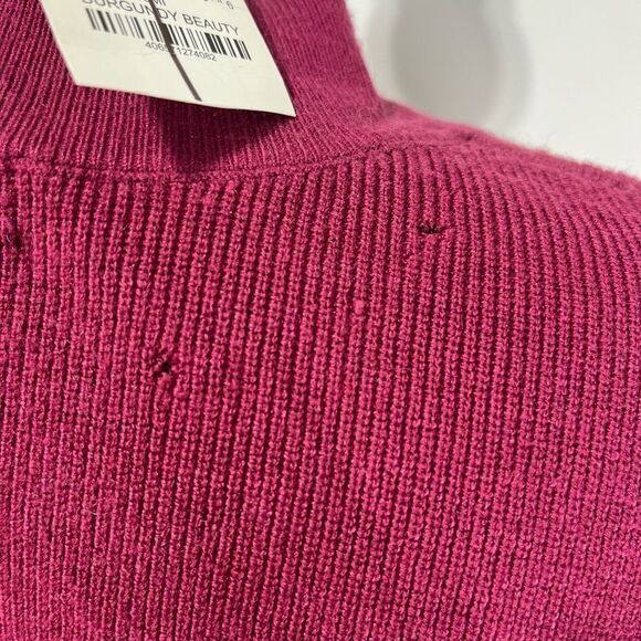 Chelsea28 Cold Shoulder Sweater Dress Women’s Size Large - Picture 4 of 16